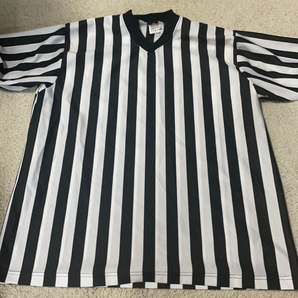 Referee jersey costume uniform extra-large